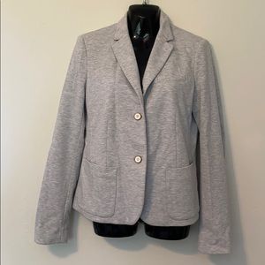 Gap The Academy Light Gray Blazer, Size 10
